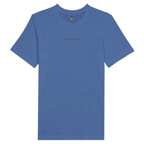 a photo of the wise guys back in my day shirt in columbia blue